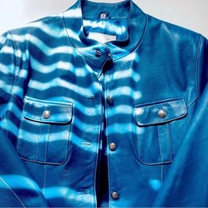 Pamela McCoy Designer Leather Jacket